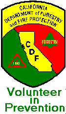 CDF Volunteer in Prevention - Retired Emblem/Link