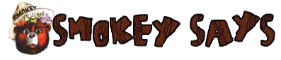 Logo/Link - Smokey the Bear Says 